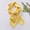 Yellow, variant on Elegant Small Square Silk Feeling Scarf Versatile Solid Color Neckerchief for Hair Handbag Tie Accessory Yellow