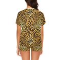 thumbnail image 2 of Pijama corto de mujer con estampado de tigre LKS302, 2 of 4
