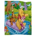 thumbnail image 2 of Winnie the Pooh Classic-Fit Themed Blanket Soft Plush Blanket Bedroom Couch Sofa Comfortable Warm,Kids Throw Blankets Fits for Couch Sofa Bedroom Living Room, 2 of 10