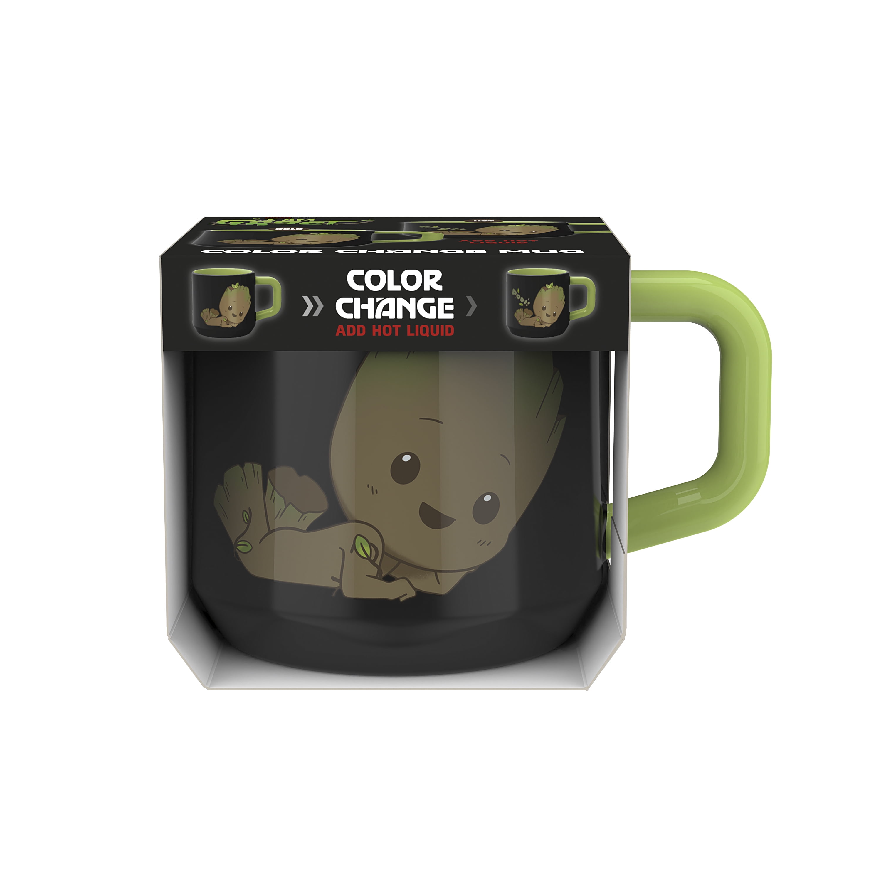 Zak Designs Color Change Baby Groot Mug, Groot