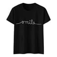 thumbnail image 5 of Women's Graphic T-Shirts Summer Casual Short Sleeve Tee Comfortable Fashion Top for Ladies, 5 of 5