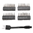 thumbnail image 3 of 32 in 1 Mini Electric Screwdriver Set Cordless Precise Power Screwdriver Kit with Torque for RC Laptop Phone Electronics Repair, 17.0 x 10.0 x 2.0 inches / 43.1 x 25.4 x 5.1 cm, 3 of 4