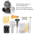 thumbnail image 3 of 145Pcs Watch 3-Jaw Back Case Watchband Remover Tweezers Screwdriver Set Watch Repairing Tool, 3 of 13