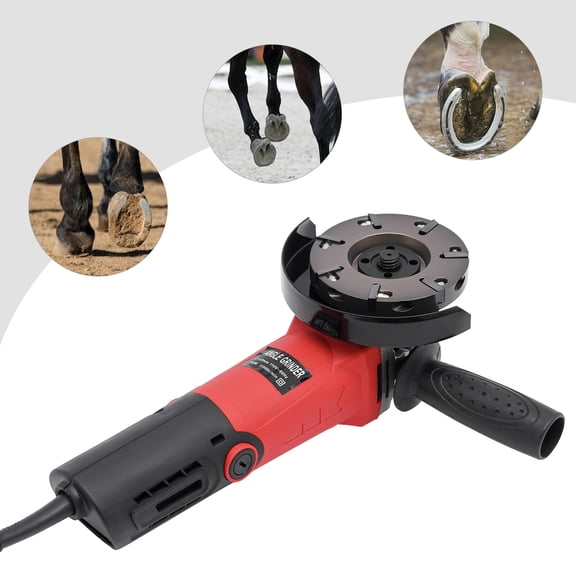 Electric Hoof Trimmer Sheep Horse Hoof Cow Pigs Trimming Cutter Disc Kit Blade 110V/60Hz 750W 8.66*11.02in Used By Horse Owners, Veterinarians, Zoo Keepers