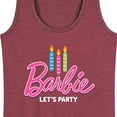thumbnail image 3 of Barbie - Let's Party - Women's Racerback Tank Top, 3 of 5