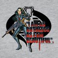 thumbnail image 3 of CafePress - G.I. Joe Baroness - Womens Baseball Tee, 3 of 4