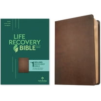 NLT Life Recovery Bible, Second Edition (Leatherlike, Rustic Brown), (Hardcover)