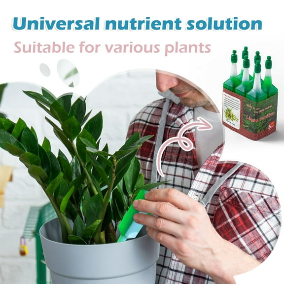 Hydroponic Liquid Plant Fertilizer Universal Nutrient Solution For House Plants Flower Bonsai, Promotes Root Growth And Nutrient Absorption, Enhances Cold Drought Resistance