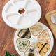 thumbnail image 5 of Wosthever Rollo japonés de arroz y verduras, preparación de comida saludable, caja Bento seis en , caja de rollo de arroz y verduras Mostrada Blanco, 5 of 6