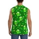thumbnail image 4 of Fotbe St Patrick's Day2 Men's Camiseta sin Mangas Estampada para Hombres, Playera Casual para Gimnasio, Entrenamiento, Playa-XX-Large, 4 of 7