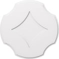 thumbnail image 1 of Ekena Millwork CMP32PL 32 in. OD x 11 in. Square Percival Architectural Grade PVC Contemporary Ceiling Medallion, 1 of 1