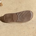 thumbnail image 3 of Women's Perforated Closed Toe Mules, Low-Top Lightweight Slip-On Breathable Flat Clogs for Casual & Everyday Wear Beige 6.5, 3 of 8