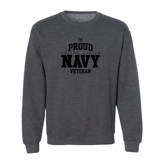 Proud United States Navy VETERAN Crewneck Sweatshirt
