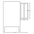 thumbnail image 3 of American Imaginations 22.75-in. W Vanity Base Set White AI-17473, 3 of 8