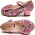 thumbnail image 5 of Girl's School Uniform Shoes Mary Jane Flats Low Heel Party Wedding Dress Shoes (Toddler/Little Kid/Big Kid), 5 of 7