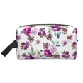 thumbnail image 2 of Uemuo Rose Flowers Pattern Portable Toiletry Bags with Handle, Waterproof travel Make up Bags for Women, Large Capacity Travel Cosmetic Bags, 2 of 9