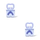 thumbnail image 3 of Jumpingount Cepillo de Silicona Lovely Handy Animal Shape Inodoro Niños Niñas Cepillo de Inodoro interior Herramienta de limpieza de 7-14 Edad Azul 2piezas Jumpingount CBP196139, 3 of 6