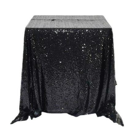 

Sparkly Drape Tablecloth Gold Tablecloth Sequin Fabric Tablecloth for Ceremony Party Halloween 47.2x94.4 Inch