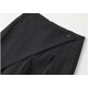 thumbnail image 5 of Pantalones casuales de pierna ancha para mujer - Pantalones de traje rectos de cintura alta - Material de poliéster - Para el trabajo, los negocios, el día a día - Cintura elástica en la parte trasera, 5 of 8
