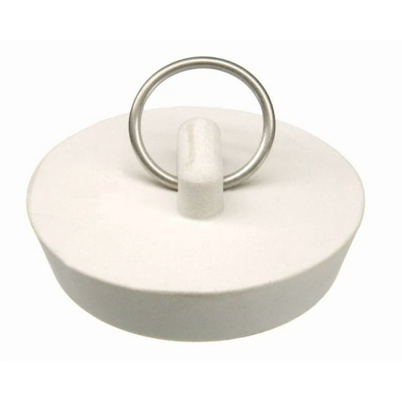 Danco 35980B Durable White Rubber Drain Stopper 1-3/4 In. (Pack Of 5)