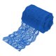 thumbnail image 1 of Cinta de encaje de patrón floral Uxcell para costura, manualidades, envoltura de regalos, ramos, azul oscuro, 1 of 6