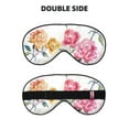 thumbnail image 2 of Naloa Colorful Flowers Print Sleep Mask for Sleeper, Light Blocking Sleeping Eye Mask for Women Men, Eye Shade with Adjustable Strap for Travel, Nap,Meditation, 2 of 7
