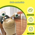 thumbnail image 4 of Luminous Snail Toy,2025 New Electric Snail Toy Tummy Time Crawling Snail Baby Toy Musical Toys with Light-up Music,Musical Crawling Snail Toys Interactive Sensory Toy for Home,Christmas Birthday Gift, 4 of 8