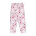 thumbnail image 4 of Haiem Love Rabbit Women's Pajama Pants Ultra Lightweight Pjs Bottoms Sleepwear Bottom Pants With Pocket Drawstring-Large, 4 of 7