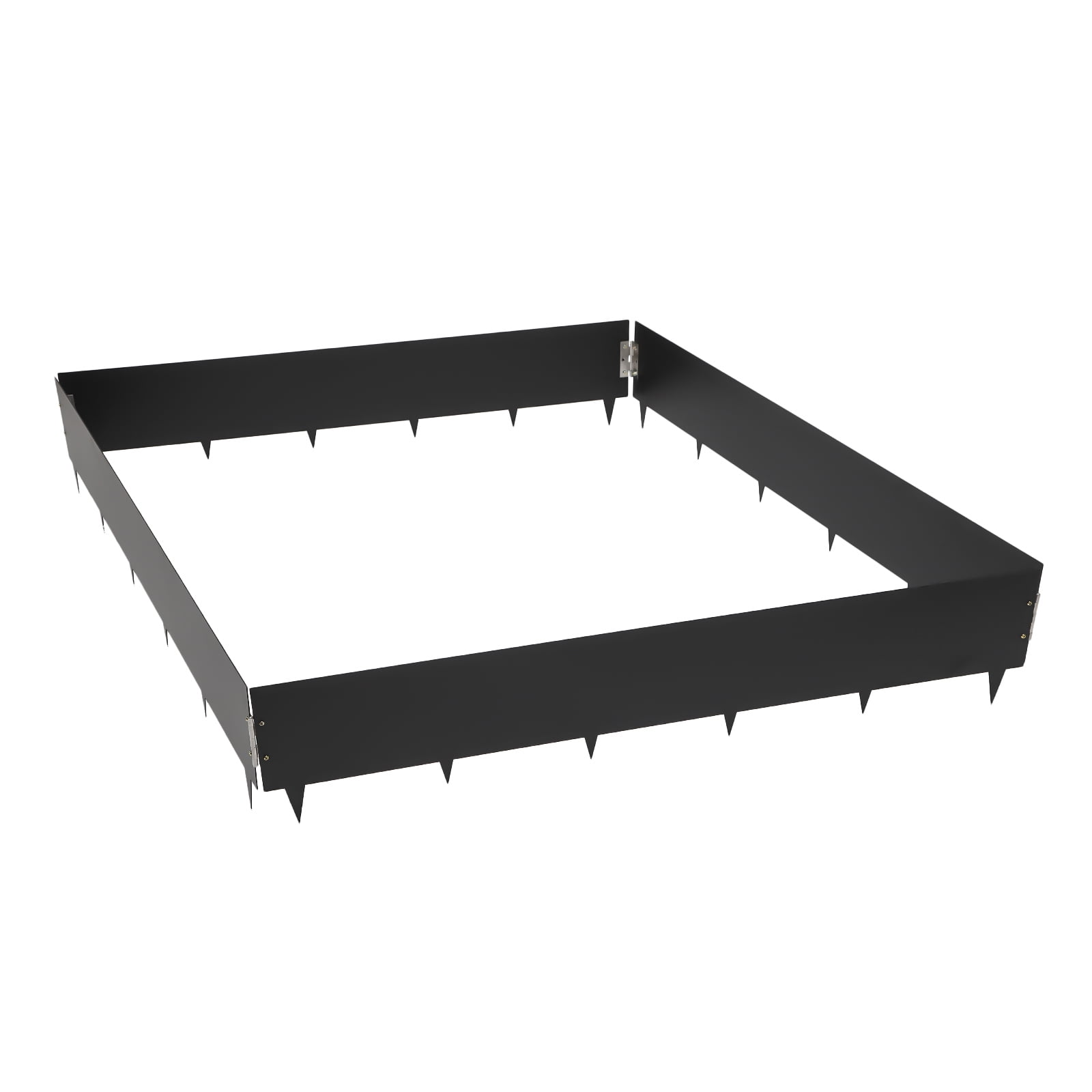 Steel Landscape Edging 4 Pack 40 inch Length, 8.46 inch Depth Steel Edging Border for Landscaping Lawn Garden Metal Edging
