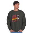 thumbnail image 3 of Football Quarterback Air It Out Men's Crewneck Sweatshirt Brisco Brands S, 3 of 6