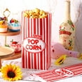 thumbnail image 3 of 3.5x2.4x8.3In Bulk Popcorn Bags,Set of 100Pcs Red Disposable Movie Supplies,Durable Popcorn Individual Servings for Popcorn Machine Supplies, 3 of 6