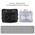 thumbnail image 4 of Lumbar Support Belt Lumbosacral Back Brace Adjustable Breathable Waist Support Belt Self-heating Therapy with 3pcs Replaceable Pad for Men Women Back Pain Sciatica Herniated Disc Scoliosis, 4 of 7