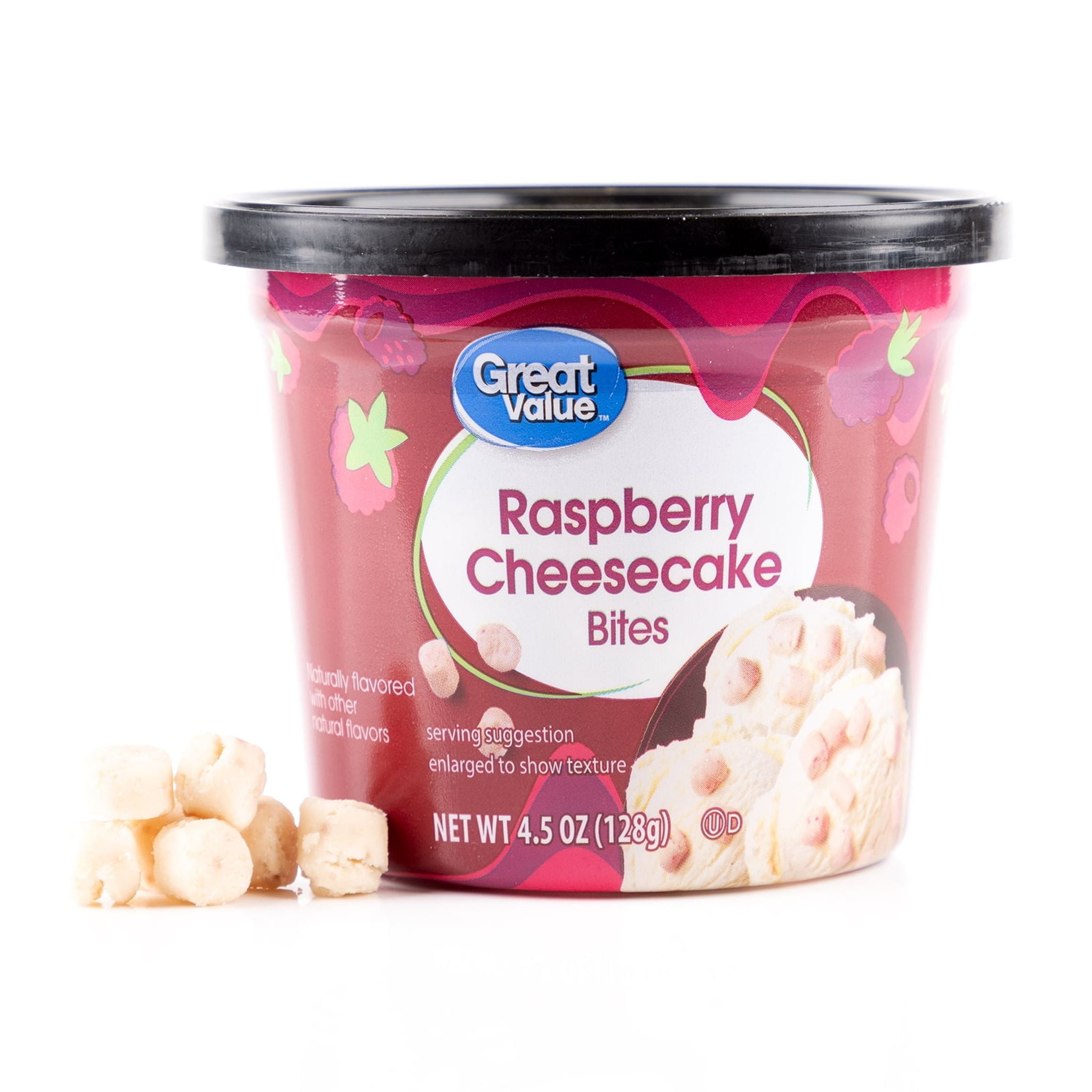 Great Value Raspberry Cheesecake Bites, 4.5 oz