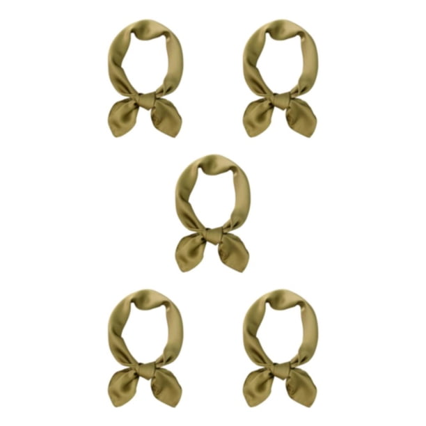 Pañuelo multiusos para mujer Minnieouse bufanda de moda para el cuello bufanda para el cabello amarillo