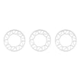 thumbnail image 3 of Youkk Alloy Crank set - Durable Precise Fit Smooth Operation - Guaranteed Compatibility Bicycles Crank 50T silver 3Set, 3 of 6