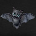 thumbnail image 3 of CafePress - PD Moreno's Halloween Bat Women's Deluxe T Shirt - Womens Tri-blend T-Shirt, 3 of 4