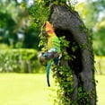 thumbnail image 3 of Escultura de resina con cara de árbol | Decoración de arte de pared de jardín al aire libre | Adorno colgante resistente a la intemperie para patio, patio, balcón | Pintado a mano, duradero, fácil, 3 of 6