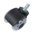 thumbnail image 2 of findmall 5 Pack 2 Inch Office Chair Wheels Replacement Rubber Chair Casters 360° Swivel, 2 of 6
