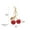 BG00011-01, variant on Keychain Cherry Bag Charms Purse: Key Chains Women Cute - Car Keyrings Leather Handbags - Fashion Enthusiasts