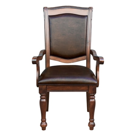 Wood Frame Dining Arm Chairs / Comfortable for Long Meals