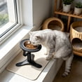 thumbnail image 2 of Pet Feeding Bowl Adjustable Height Angled Design Non Slip Base for Cats and Small Dogs, 2 of 6