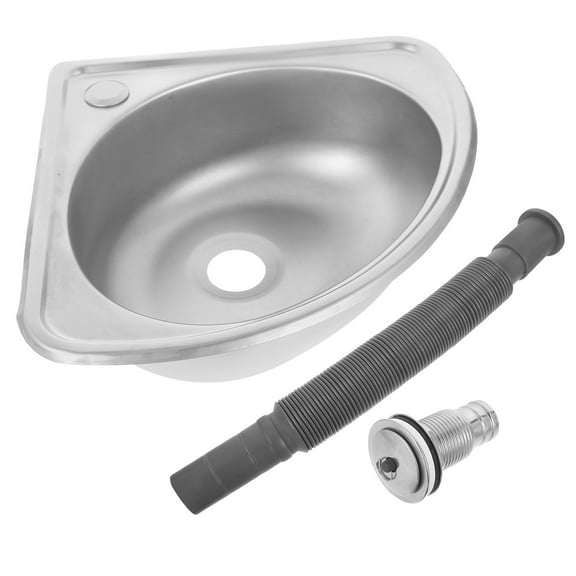 RENACLIPY Stainless Steel RV Washing Sink Compact Single Bowl Kitchen Utility Sink for Home and Outdoor Use Assorted Colors