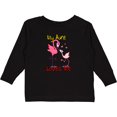 thumbnail image 3 of Inktastic My Aunt Loves Me Flamingo Boys or Girls Long Sleeve Toddler T-Shirt, 3 of 5
