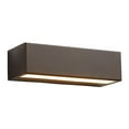 thumbnail image 2 of 10.25 Inch 10.5W 120V 1 Led Outdoor Wall Sconce-Oiled Bronze Finish Oxygen Lighting 3-740-22, 2 of 4
