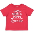 thumbnail image 3 of Inktastic Mimi and Poppy Love Me Baby Clothes Boys or Girls Baby T-Shirt, 3 of 5