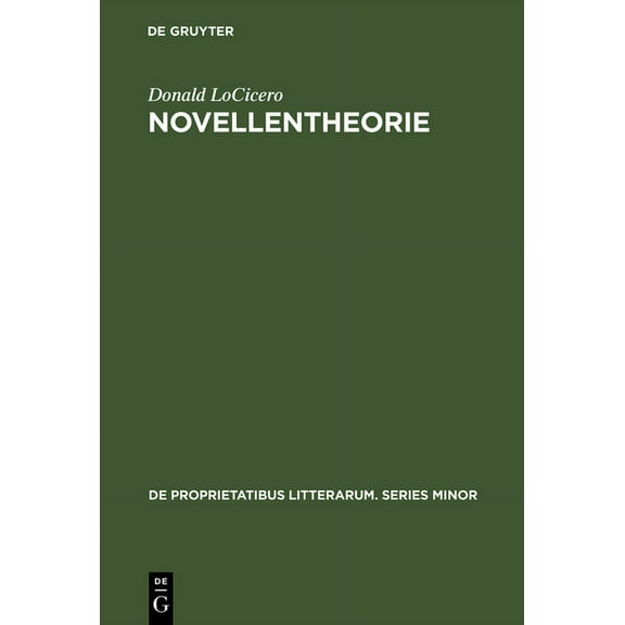 de Proprietatibus Litterarum. Series Min Novellentheorie: The Practicality of the Theoretical, Book 4, (Hardcover)