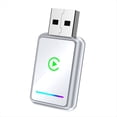 thumbnail image 1 of Adaptador Inalámbrico Carplay 2 en 1, USB, Adaptador Inteligente Carplay y Android Auto, Plug And Play, Carplay con Cable A Inalámbrico A, 1 of 5