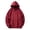Burgundy, variant on IROINNID Plain Hoodies Pullover for Men Cozy Hooded Top Round Neck Long Sleeve Solid Color Sweatshirts Blouse Discount,Beige