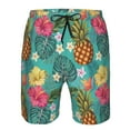 thumbnail image 3 of Goofa Pineapple Printed Mens Swim Trunks Summer Quick Dry Short Beach Swimwear Bathing Suits-Large, 3 of 9