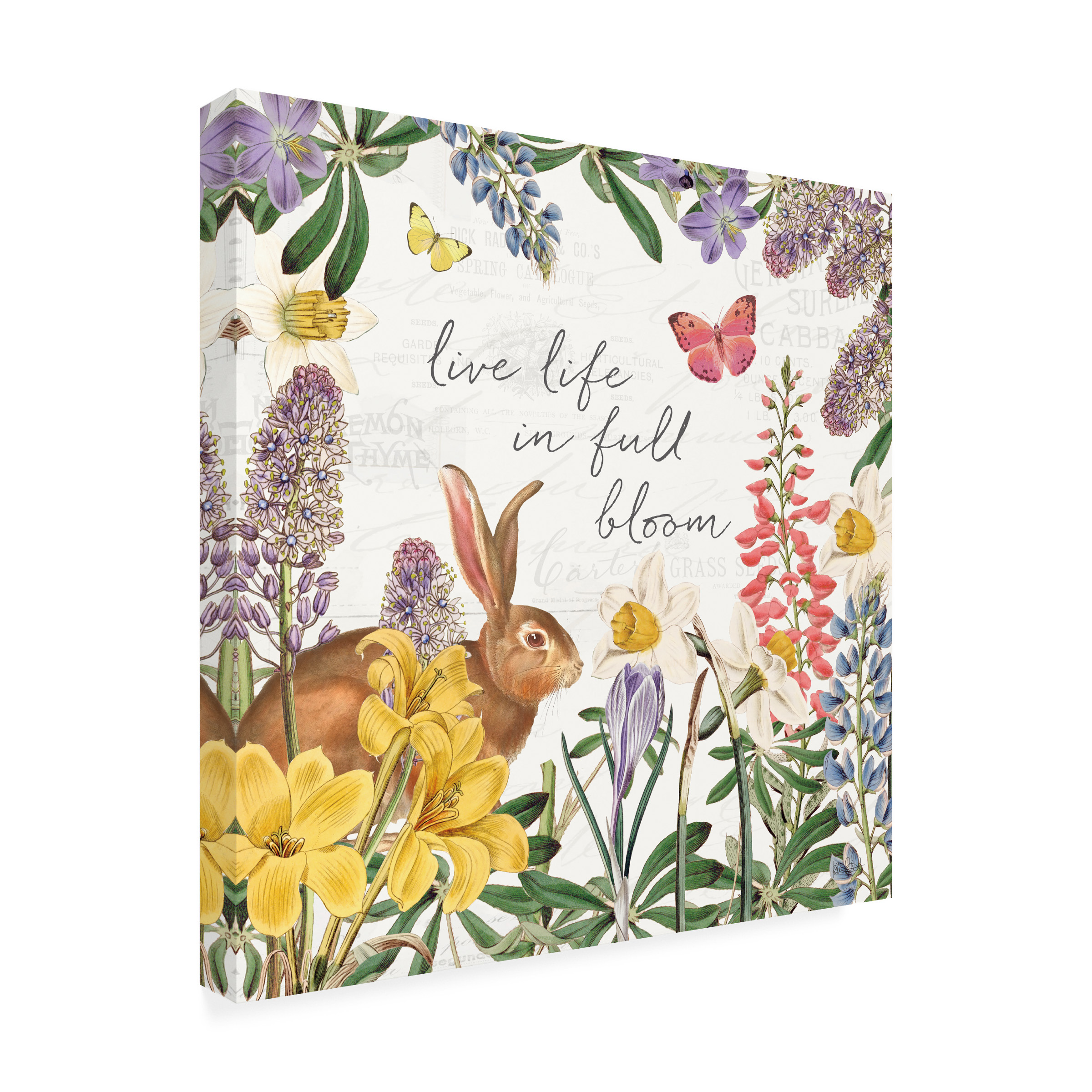Easter Garden II' Canvas Art by Katie Pertiet